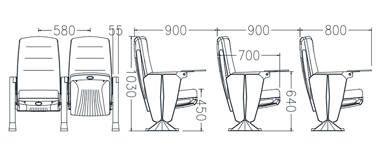 Auditorium seating | Lecture Hall Seating